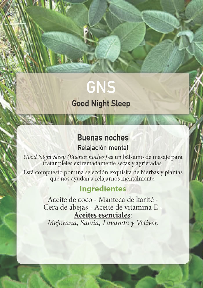 GNS Good Night Sleep - Relajación mental. 