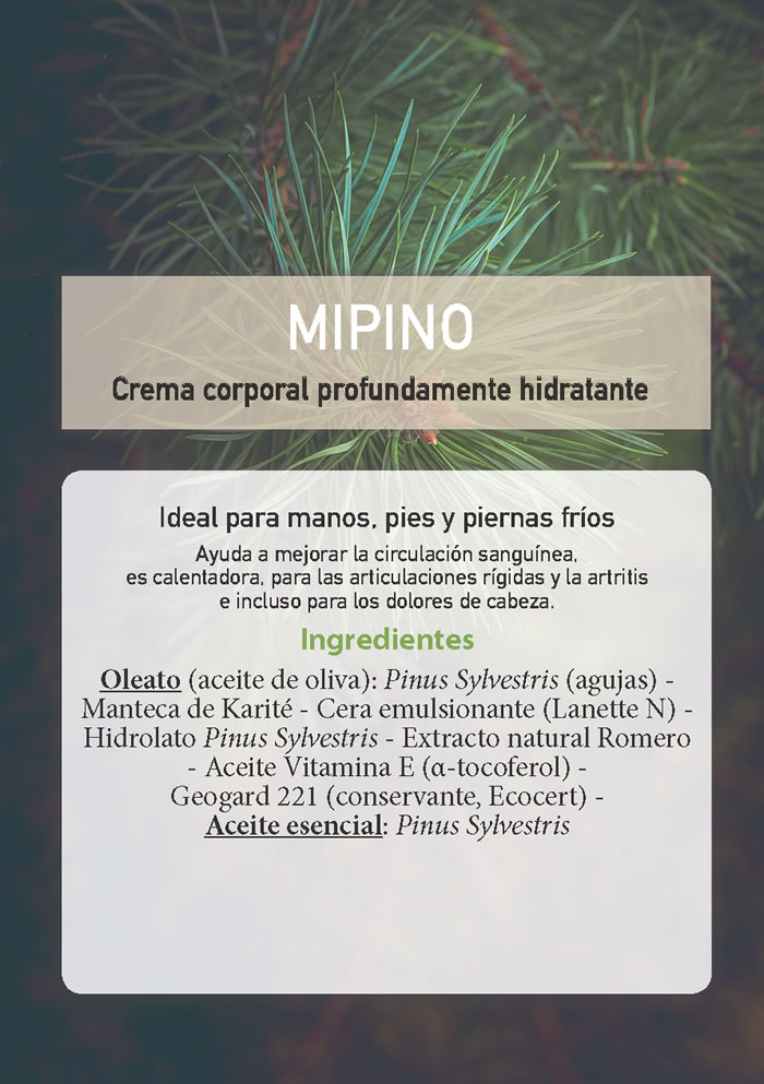 MIPINO - Crema corporal profundamente hidratante